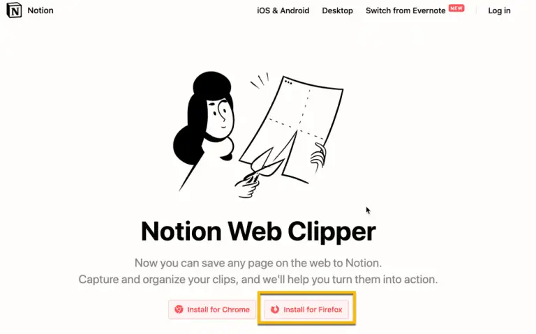 How to Use Notion Web Clipper - The Productive Engineer