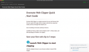 How To Use The Evernote Web Clipper - The Productive Engineer