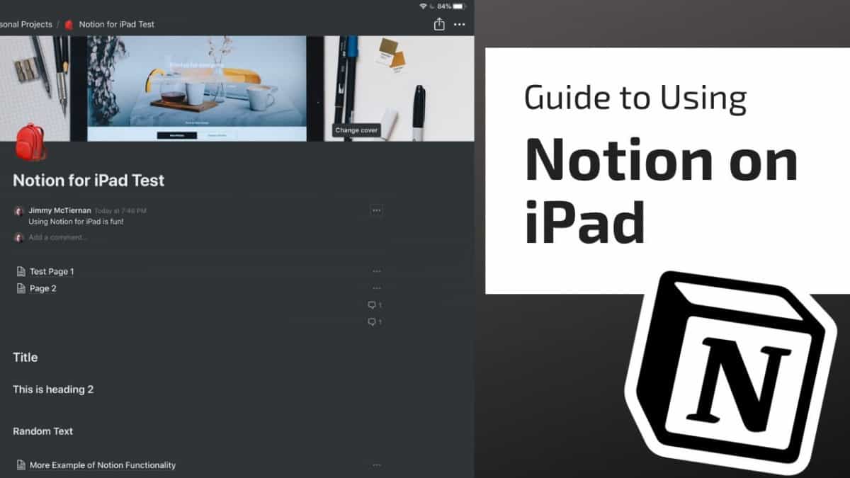 Notion for iPad guide