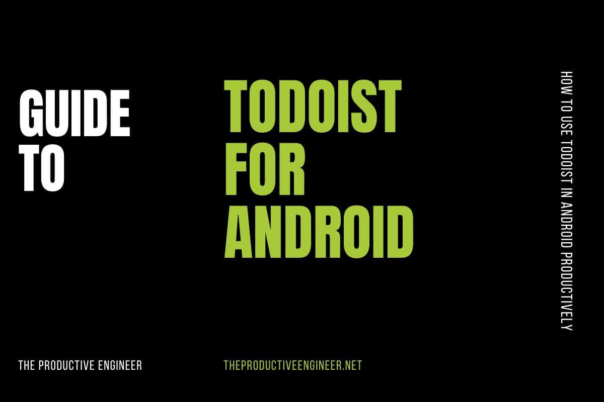 Todoist for Android Tutorial