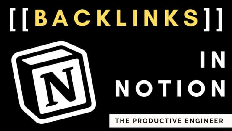 How to Use Backlinks in Notion Guide
