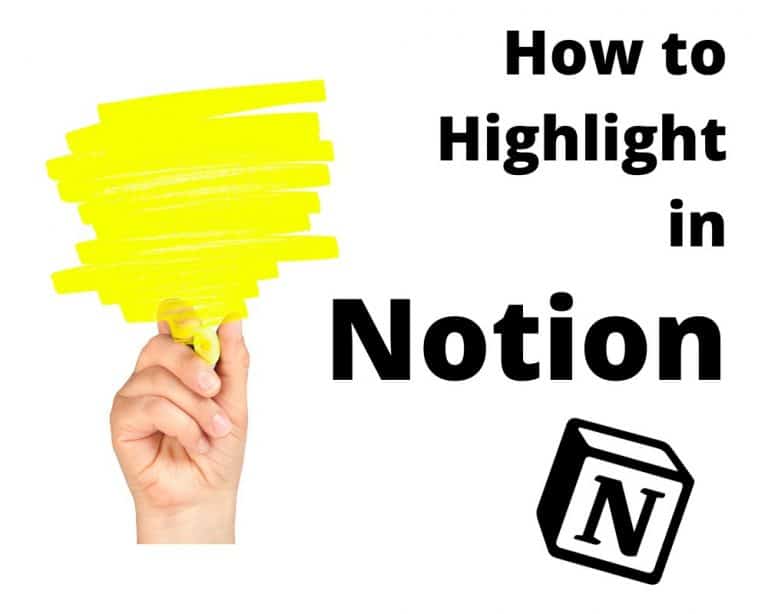 How to Highlight in Notion