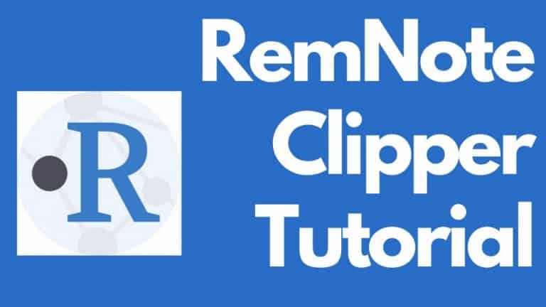 RemNote Clipper – A Detailed Guide with Video and Screenshots