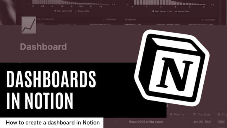 How to Create a Dashboard in Notion