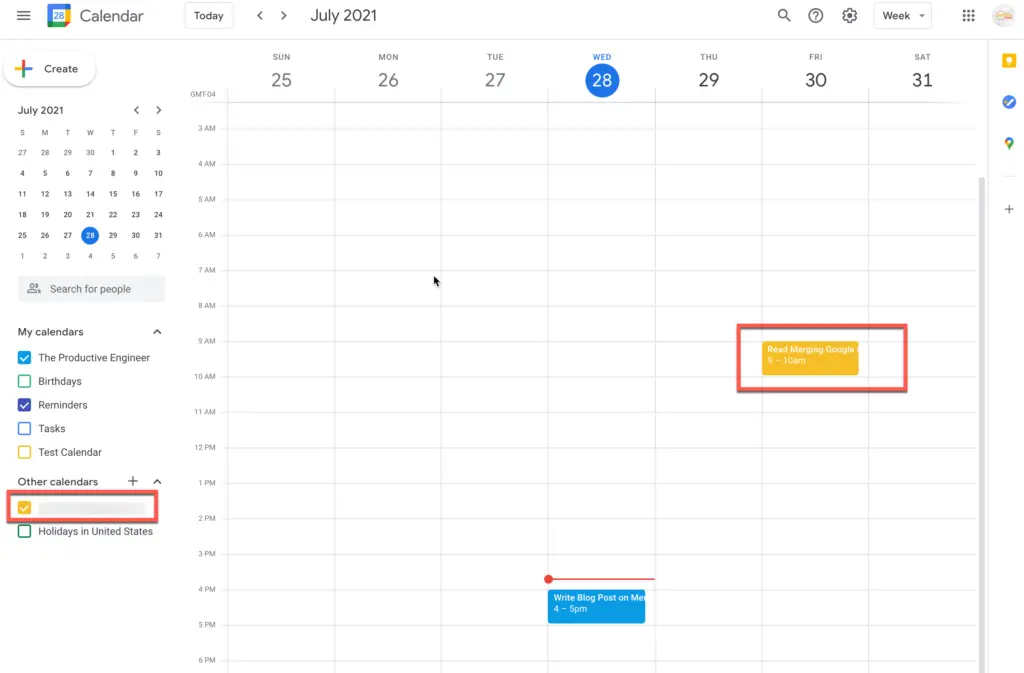 View other person's calendar in your Google Calendar