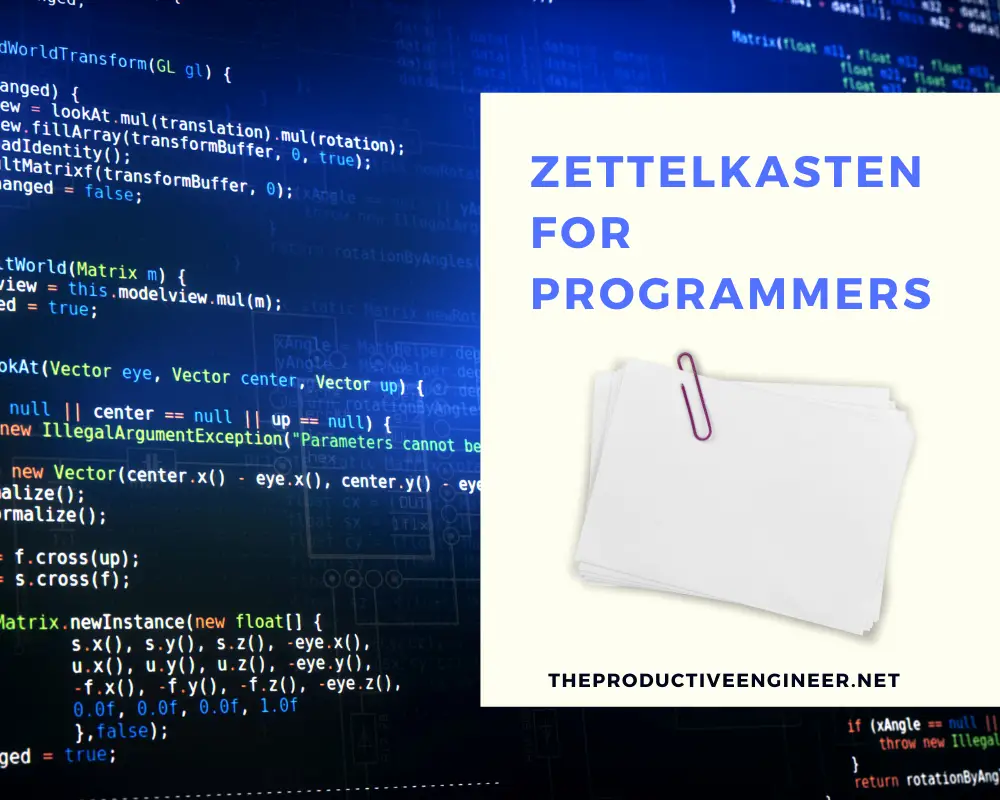 Zettelkasten for Programmers