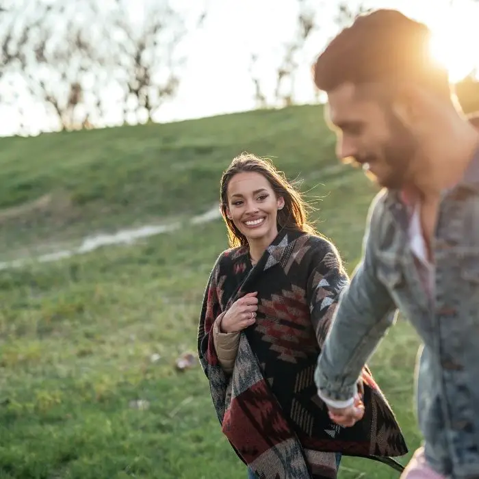 going for a walk helps reduce stress