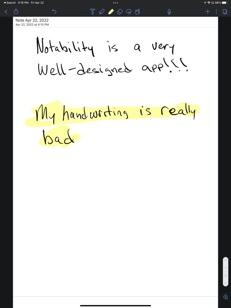 Notability for iPad