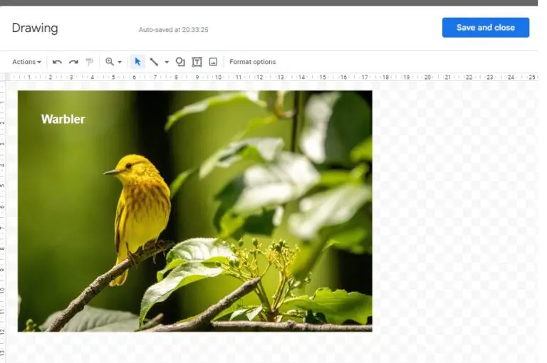 how to put text in front of image in google docs