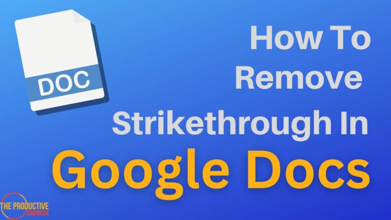 Unstrike Your Text: A Step-by-Step Guide to Removing Strikethrough in Google Docs